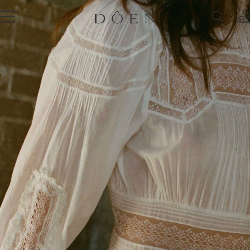 Victorian Magnolia Doen Dress